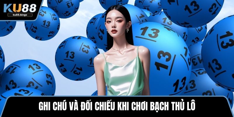 Ghi chú và đối chiếu khi chơi bạch thủ lô