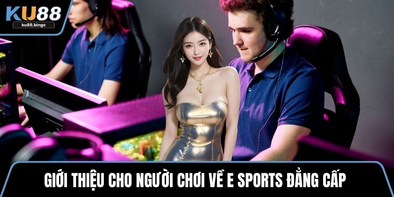 Giới thiệu cho người chơi về E Sports đẳng cấp